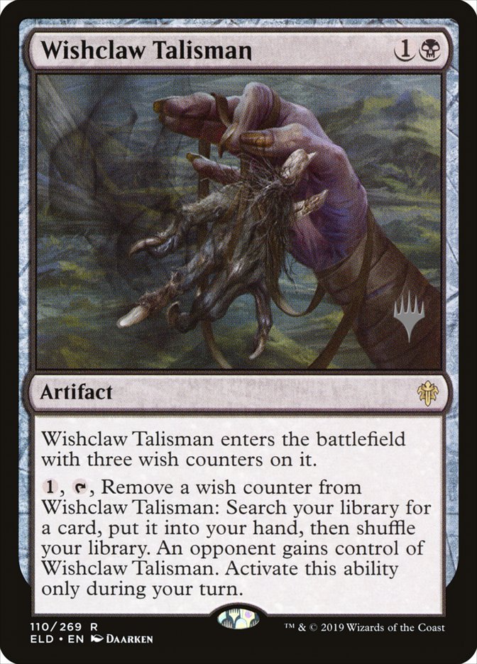 Wishclaw Talisman (Promo Pack) [Throne of Eldraine Promos] | Good Games Morley