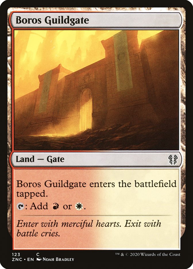 Boros Guildgate [Zendikar Rising Commander] | Good Games Morley
