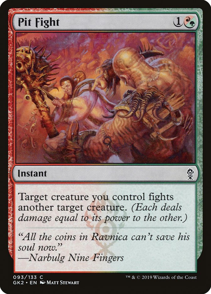 Pit Fight [Ravnica Allegiance Guild Kit] | Good Games Morley