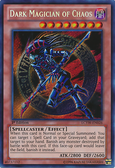 Dark Magician of Chaos [LCYW-EN026] Secret Rare | Good Games Morley