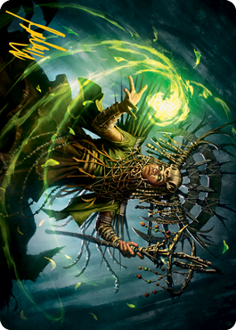 Katilda, Dawnhart Prime Art Card (Gold-Stamped Signature) [Innistrad: Midnight Hunt Art Series] | Good Games Morley