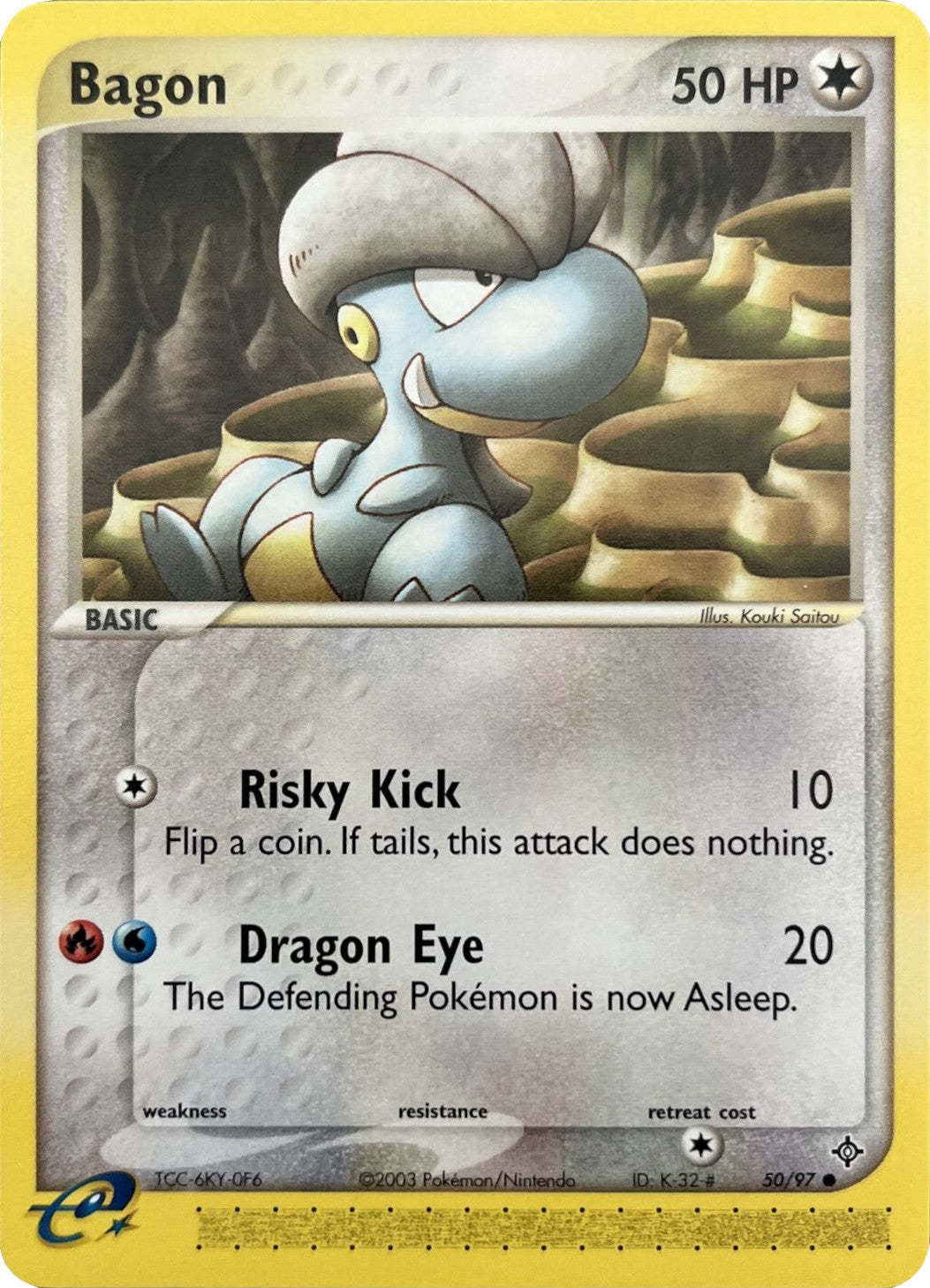 Bagon (50/97) (Nintendo Promos) [EX: Dragon] | Good Games Morley