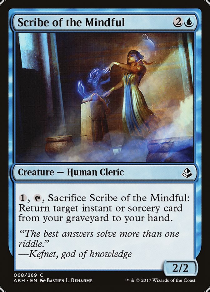 Scribe of the Mindful [Amonkhet] | Good Games Morley