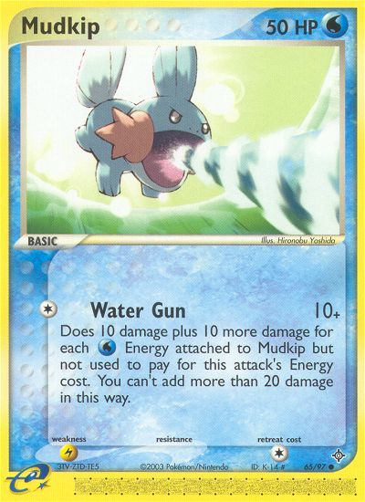 Mudkip (65/97) [EX: Dragon] | Good Games Morley