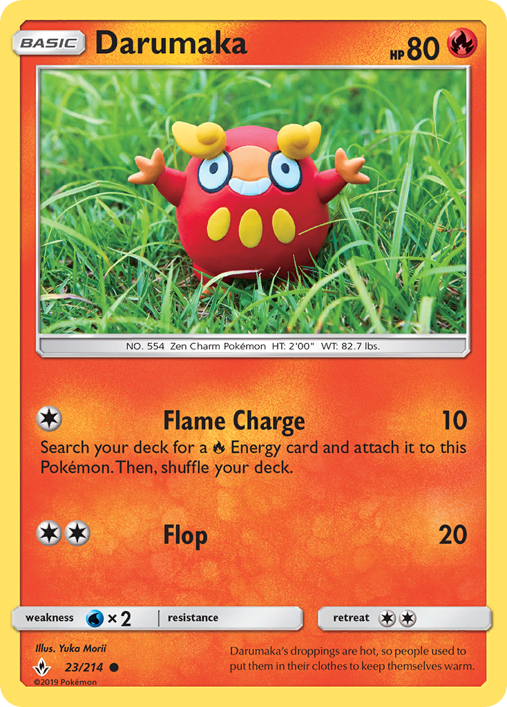 Darumaka (23/214) [Sun & Moon: Unbroken Bonds] | Good Games Morley