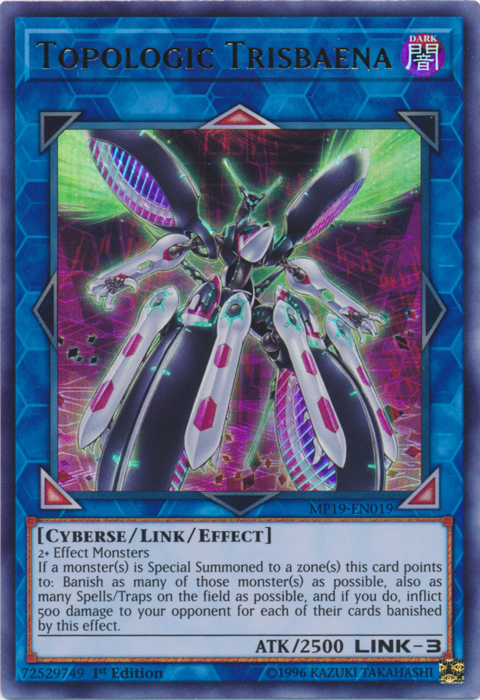 Topologic Trisbaena [MP19-EN019] Ultra Rare | Good Games Morley