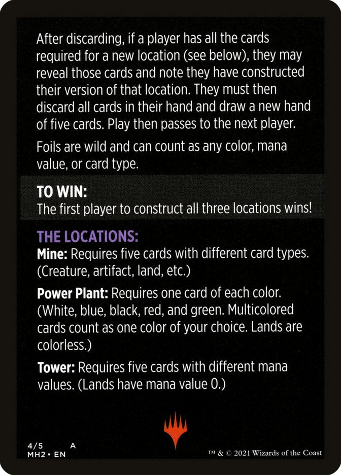 Urza's Blueprints (Magic Minigame) [Modern Horizons 2 Minigame] | Good Games Morley