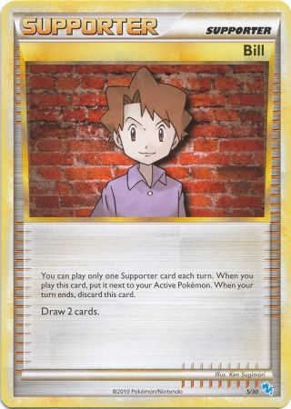 Bill (5/30) [HeartGold & SoulSilver: Trainer Kit - Gyarados] | Good Games Morley