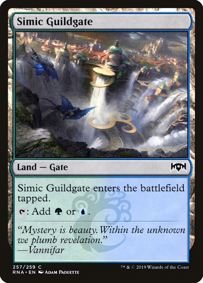Simic Guildgate (257/259) [Ravnica Allegiance] | Good Games Morley