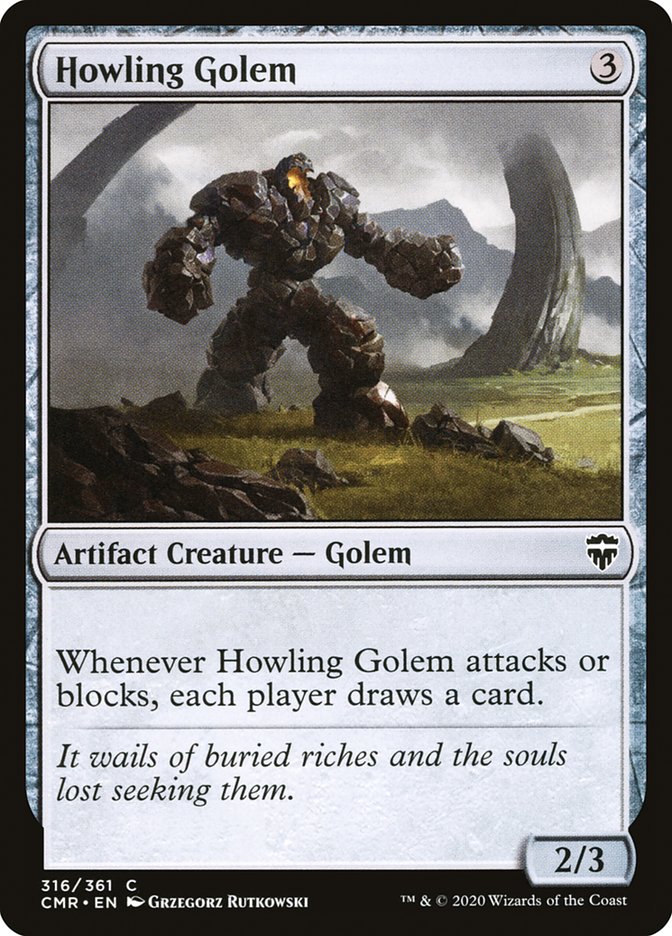 Howling Golem [Commander Legends] | Good Games Morley