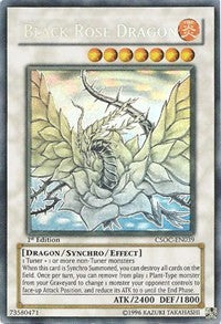 Black Rose Dragon [CSOC-EN039] Ghost Rare | Good Games Morley