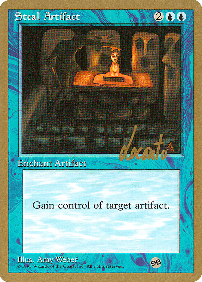 Steal Artifact (Michael Loconto) (SB) [Pro Tour Collector Set] | Good Games Morley