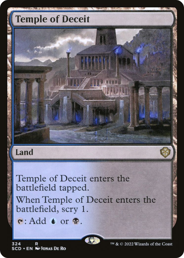 Temple of Deceit [Starter Commander Decks] | Good Games Morley