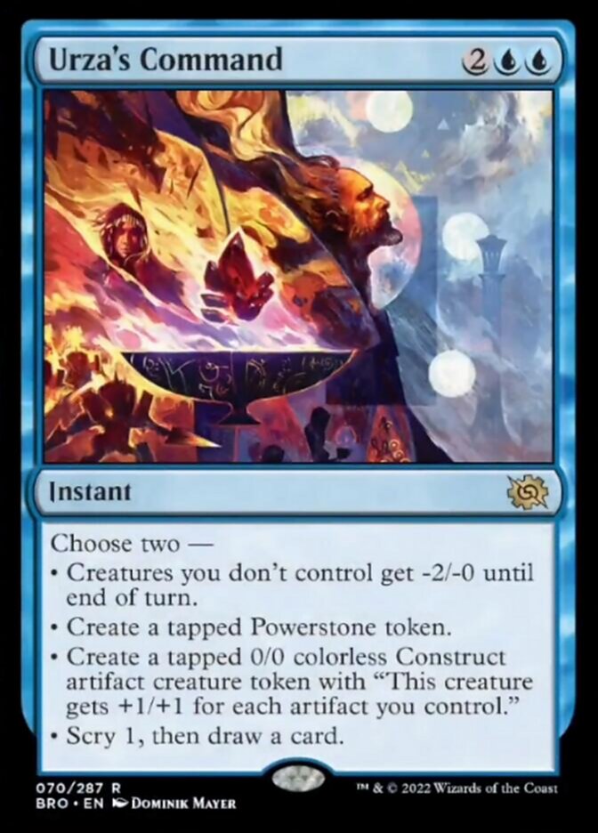 Urza's Command [The Brothers' War] | Good Games Morley