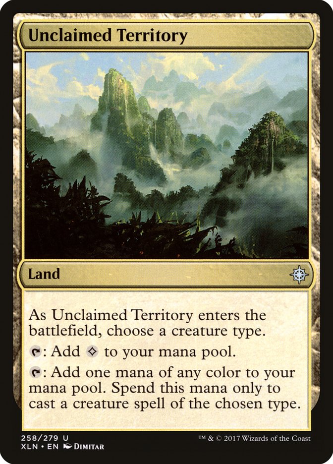 Unclaimed Territory [Ixalan] | Good Games Morley