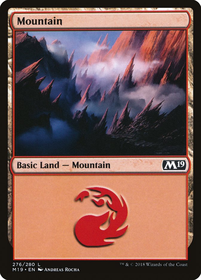 Mountain (276) [Core Set 2019] | Good Games Morley