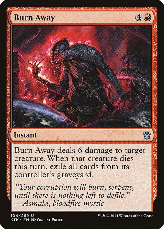 Burn Away [Khans of Tarkir] | Good Games Morley