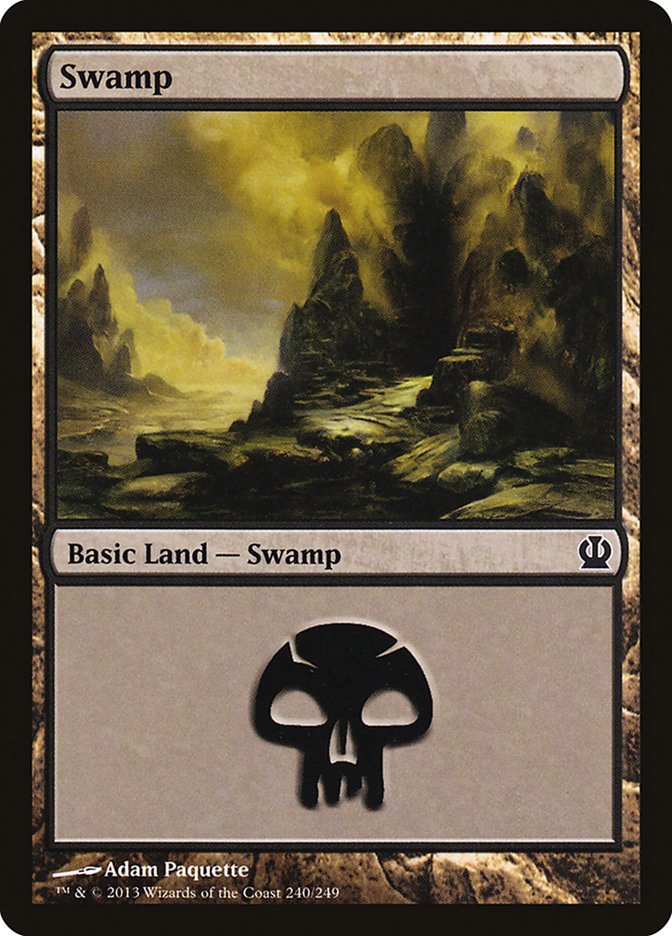 Swamp (240) [Theros] | Good Games Morley