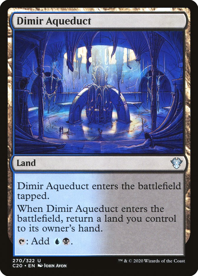 Dimir Aqueduct [Commander 2020] | Good Games Morley