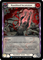 Runeblood Incantation (Red) [EVR107] (Everfest)  1st Edition Extended Art Rainbow Foil | Good Games Morley