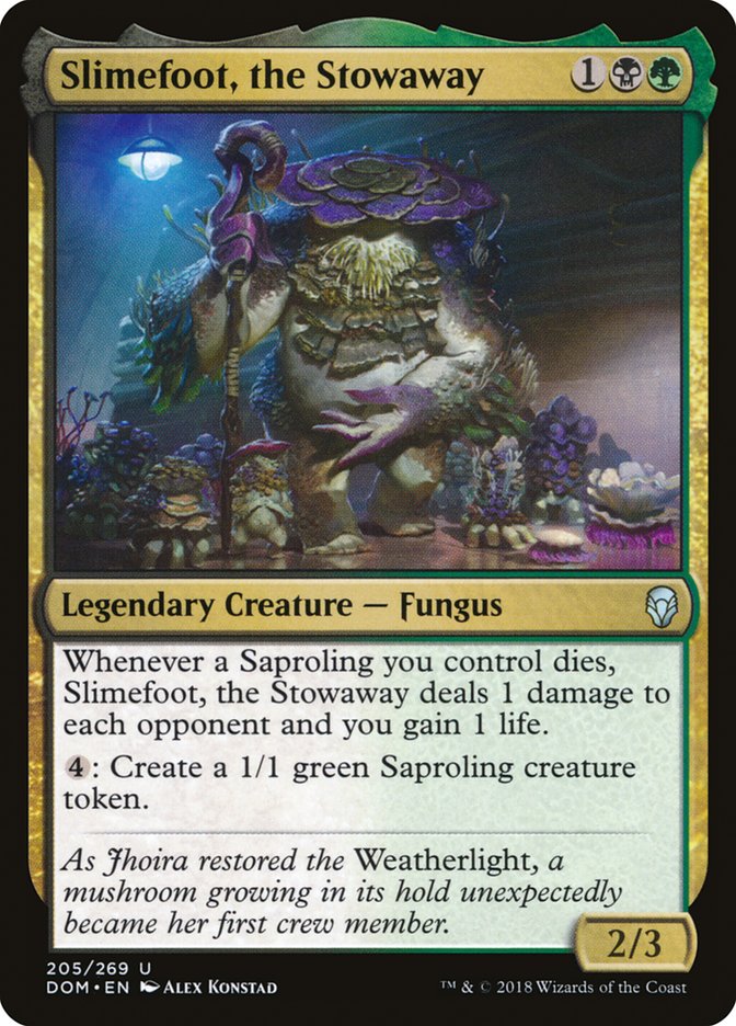 Slimefoot, the Stowaway [Dominaria] | Good Games Morley