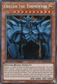 Obelisk the Tormentor [SBCB-EN202] Secret Rare | Good Games Morley