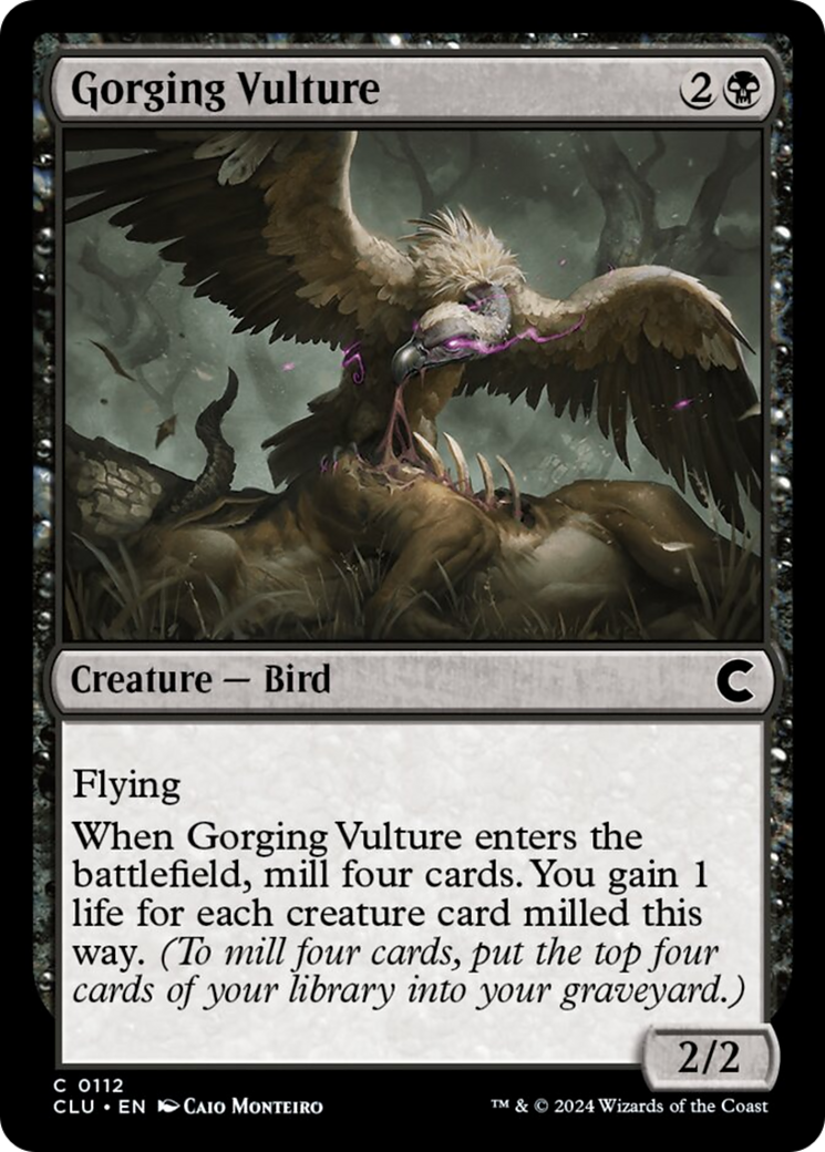 Gorging Vulture [Ravnica: Clue Edition] | Good Games Morley