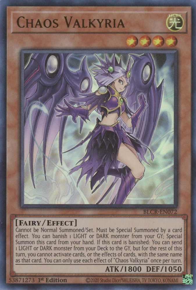 Chaos Valkyria [BLCR-EN072] Ultra Rare | Good Games Morley