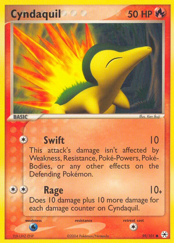 Cyndaquil (59/101) [EX: Battle Stadium] | Good Games Morley