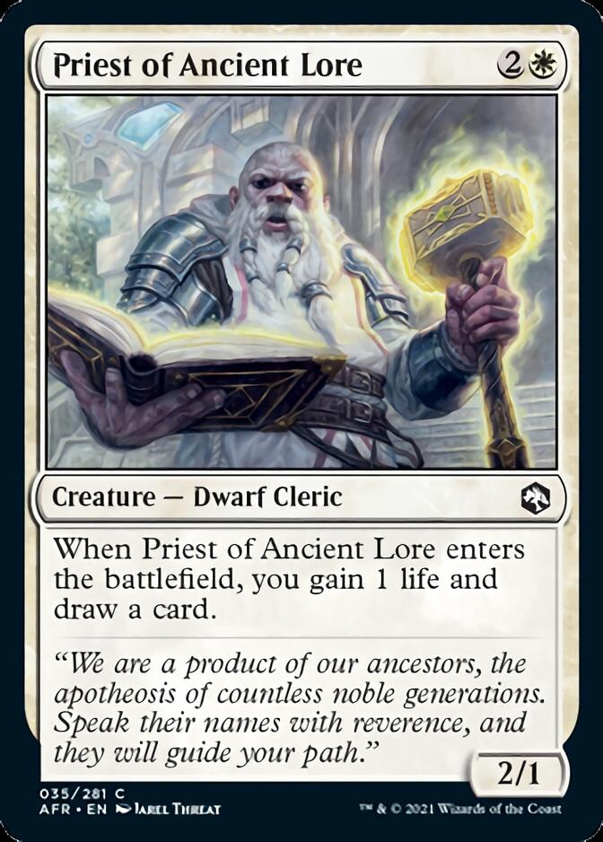 Priest of Ancient Lore [Dungeons & Dragons: Adventures in the Forgotten Realms] | Good Games Morley