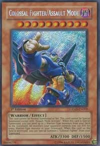 Colossal Fighter/Assault Mode [CRMS-EN000] Secret Rare | Good Games Morley