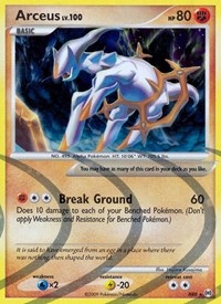 Arceus (AR8) [Platinum: Arceus] | Good Games Morley