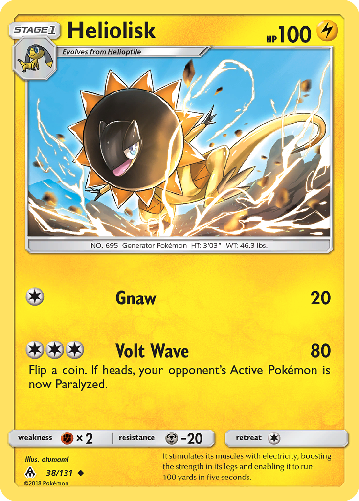 Heliolisk (38/131) [Sun & Moon: Forbidden Light] | Good Games Morley