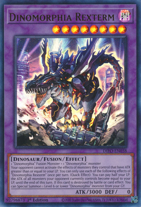 Dinomorphia Rexterm [DIFO-EN038] Ultra Rare | Good Games Morley