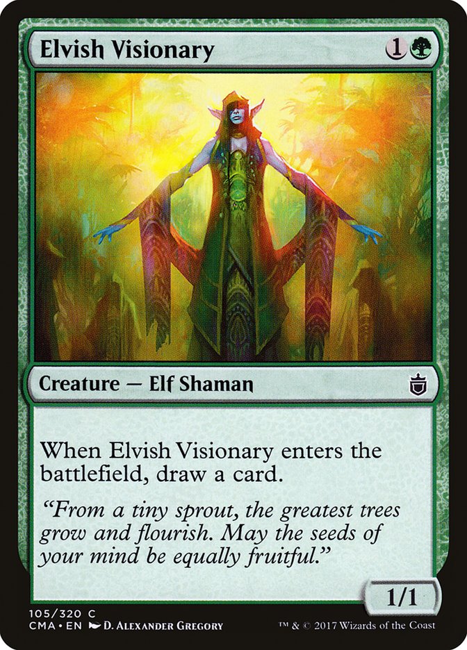 Elvish Visionary [Commander Anthology] | Good Games Morley