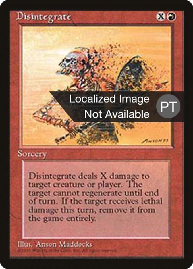 Disintegrate [Fourth Edition (Foreign Black Border)] | Good Games Morley