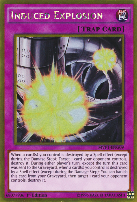 Induced Explosion [MVP1-ENG09] Gold Rare | Good Games Morley