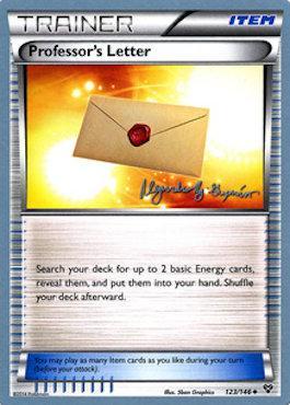 Professor's Letter (123/146) (Primal Groudon - Alejandro Ng-Guzman) [World Championships 2015] | Good Games Morley
