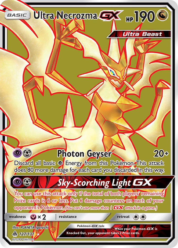 Ultra Necrozma GX (127/131) [Sun & Moon: Forbidden Light] | Good Games Morley