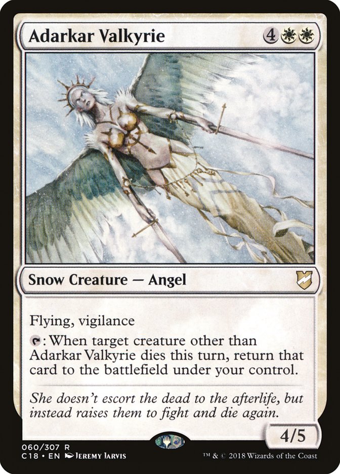 Adarkar Valkyrie [Commander 2018] | Good Games Morley