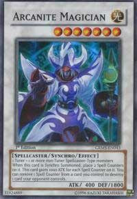 Arcanite Magician [CRMS-EN043] Super Rare | Good Games Morley