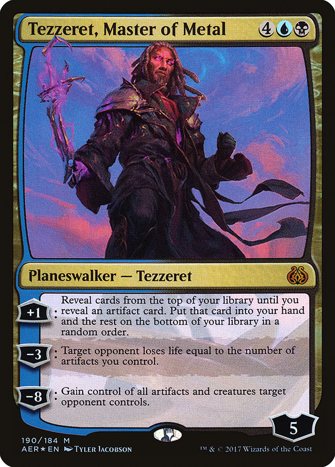 Tezzeret, Master of Metal [Aether Revolt] | Good Games Morley