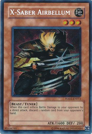 X-Saber Airbellum [HA01-EN011] Secret Rare | Good Games Morley