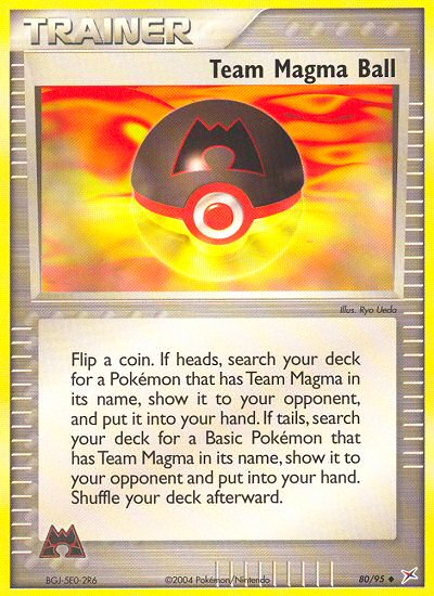 Team Magma Ball (80/95) [EX: Team Magma vs Team Aqua] | Good Games Morley