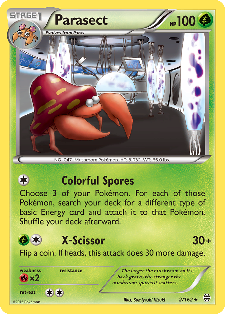 Parasect (2/162) [XY: BREAKthrough] | Good Games Morley