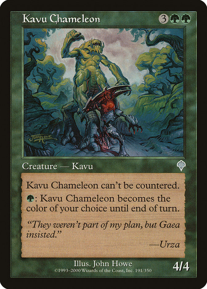 Kavu Chameleon [Invasion] | Good Games Morley