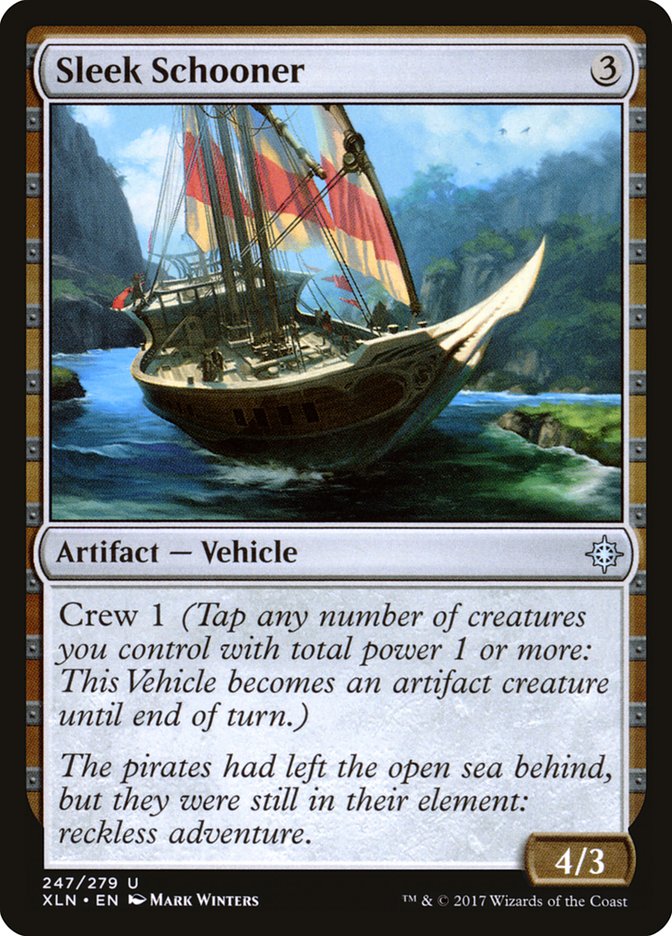 Sleek Schooner [Ixalan] | Good Games Morley