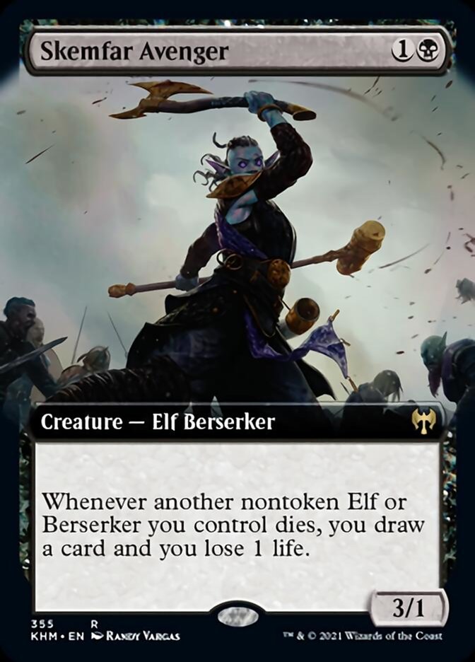 Skemfar Avenger (Extended Art) [Kaldheim] | Good Games Morley