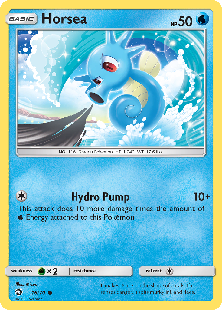 Horsea (16/70) [Sun & Moon: Dragon Majesty] | Good Games Morley