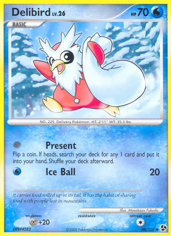 Delibird (36/106) [Diamond & Pearl: Great Encounters] | Good Games Morley